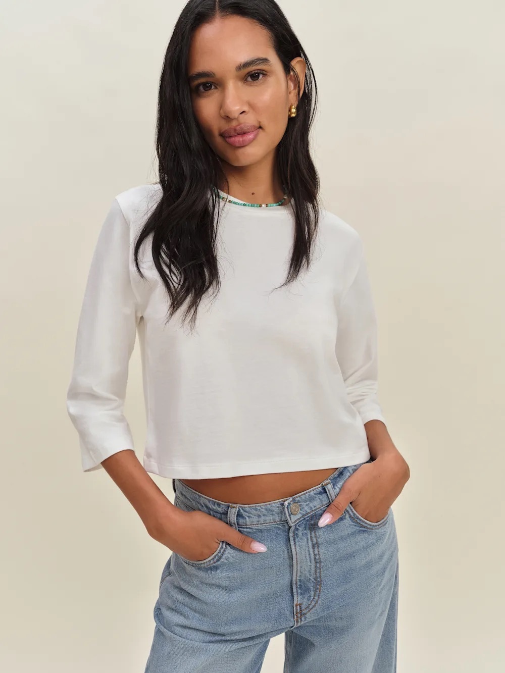 Reformation Organic cotton Lewis Tee